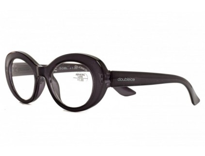 Occhiali da lettura premontati DOUBLEICE Sorbetto Black 2