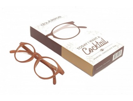 Occhiali da lettura premontati DOUBLEICE Cocktail Chocolate Rum