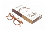 DOUBLEICE Cocktail Schokoladenrum Vormontierte Lesebrille