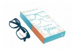 DOUBLEICE Mood Blue Vormontierte Lesebrille