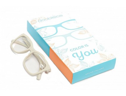 Occhiali da lettura premontati DOUBLEICE Mood Cool Grey