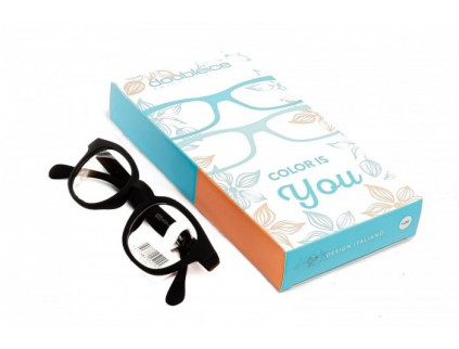 Occhiali da lettura premontati DOUBLEICE Candy Black