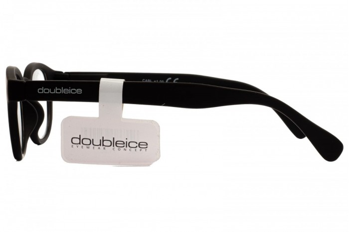 DOUBLEICE Candy Black Förmonterade Läsglasögon