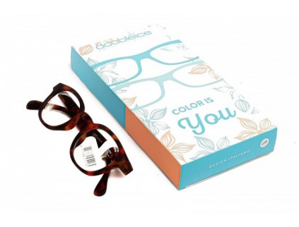 Occhiali da lettura premontati DOUBLEICE Candy Turtle