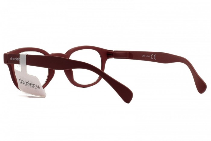 Lunettes de lecture pré-assemblées DOUBLEICE Candy Violet Bordeaux