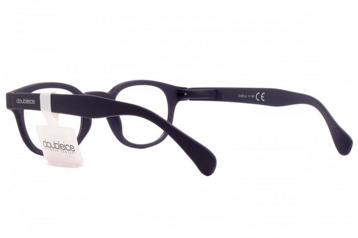 Lunettes de lecture pré-assemblées DOUBLEICE bleu bonbon