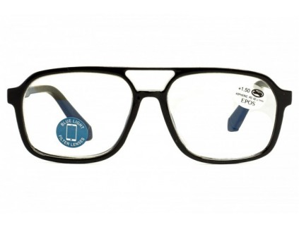 Lunettes de lecture pré-assemblées EPOS I prêtes p82 n Blue Cut 2
