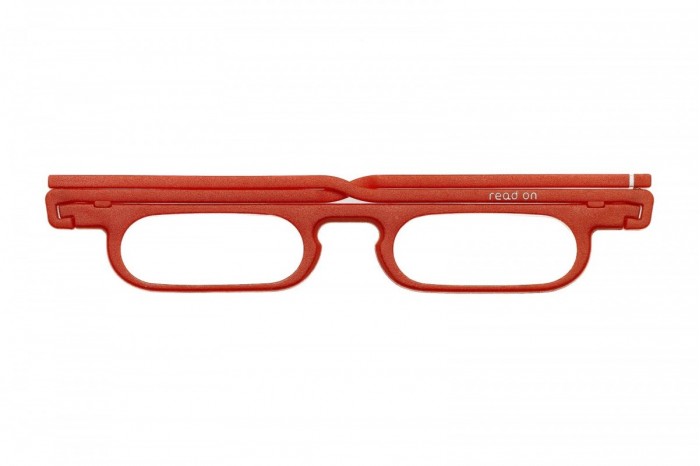 READ ON Reading Glasses Full Kit with Case and Cord - Red