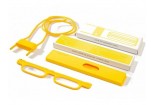 READ ON Occhiali da letturaFull Kit con custodia e cordino - Giallo