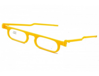 READ ON Occhiali da letturaFull Kit con custodia e cordino - Giallo 2