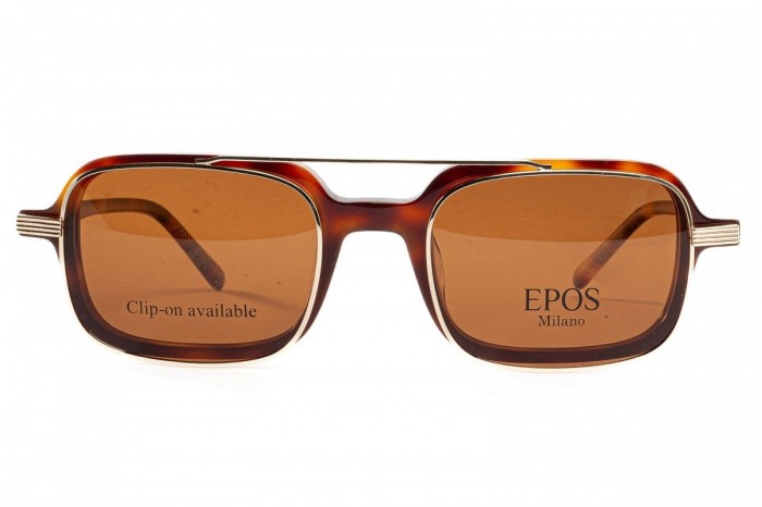 EPOS Clip-on solbriller Ang ntn Havana Clip-on