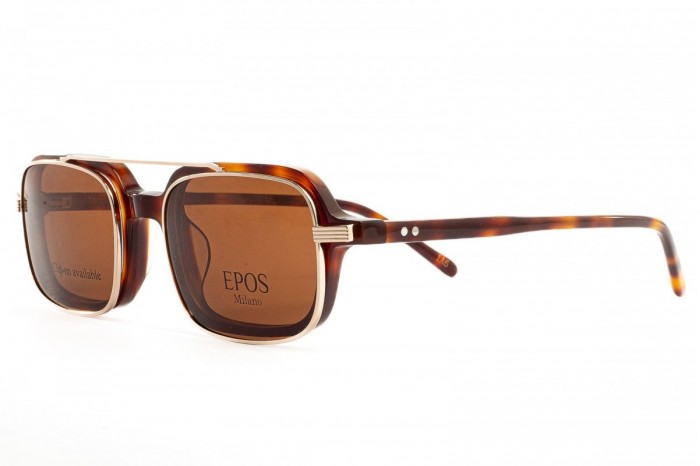 EPOS Clip-on solbriller Ang ntn Havana Clip-on