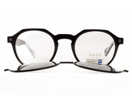 Occhiali da vista con clip on SNOB MILANO Meziena snv244c01z
