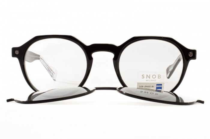 SNOB MILANO Meziena snv244c01z glasögon med klämmor