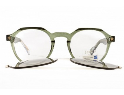 Occhiali da vista con clip on SNOB MILANO Meziena snv244c03z