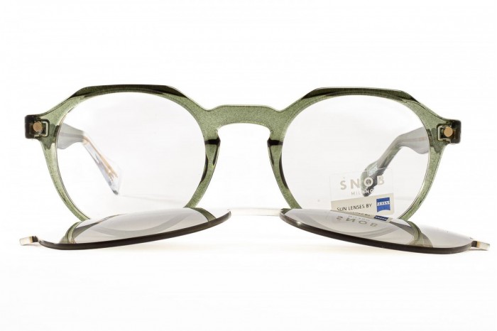 Occhiali da vista con clip on SNOB MILANO Meziena snv244c03z