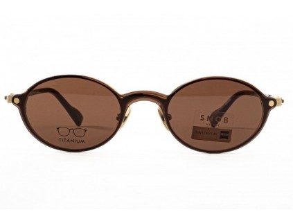 Occhiali da vista con clip on SNOB MILANO Okay snv235tc02z Titanium 2
