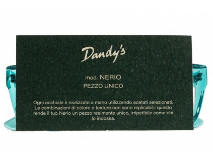 Occhiali da vista DANDY'S Nerio 01 - pezzo unico per Fabio Stramare 2