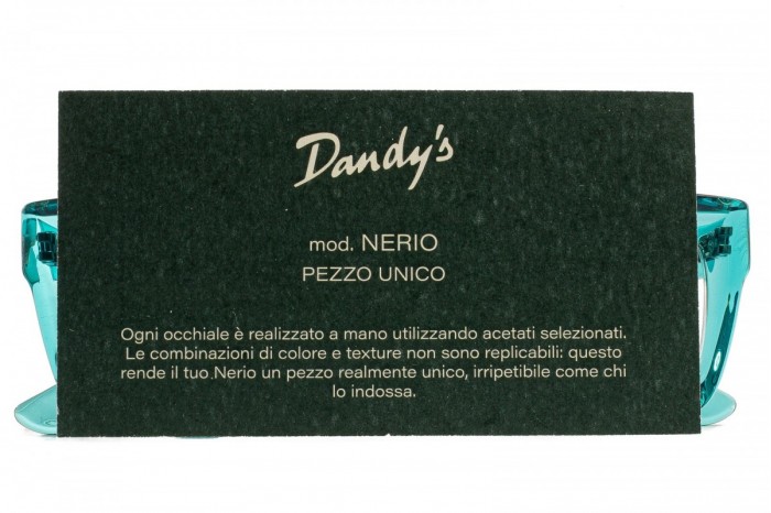 Las gafas Nerio 01 DANDY'S : una pieza única...