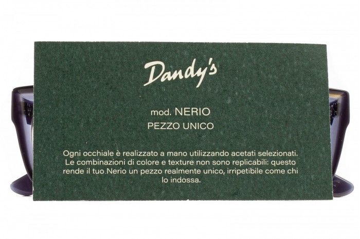 DANDY'S Nerio 03 眼鏡 - ファビオ・ストラマーレのための唯一無二の逸品