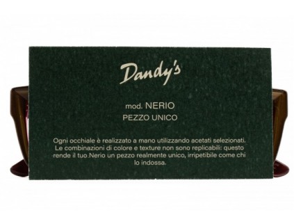 Occhiali da vista DANDY'S Nerio 06 - pezzo unico per Fabio Stramare 2