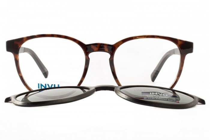 Occhiali da vista con clip sole INVU IG42613 B Clip on