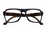 DANDY'S Matia Rough Blue on Havana Eyeglasses