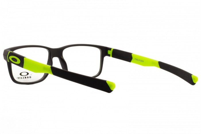 OAKLEY 주니어 필드 데이 안경 OY8007-0148 블랙 형광 옐로우