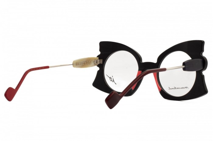 LIÒ 1207 c01 Black Riciclò eyeglasses