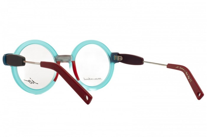 LIÒ Brille 1215 c01 Hellblau Mehrfarbig Riciclò