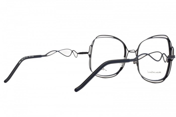 LIÒ iO 1229 c03 Blaue Drahtbrille
