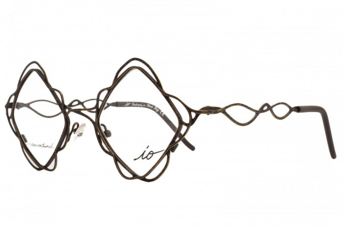 LIÒ Brille iO 1161 c03 Antikgold Eisendraht