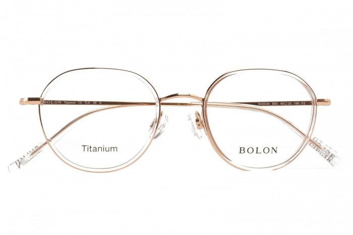 Óculos de grau BOLON BA6008 B93 em titânio