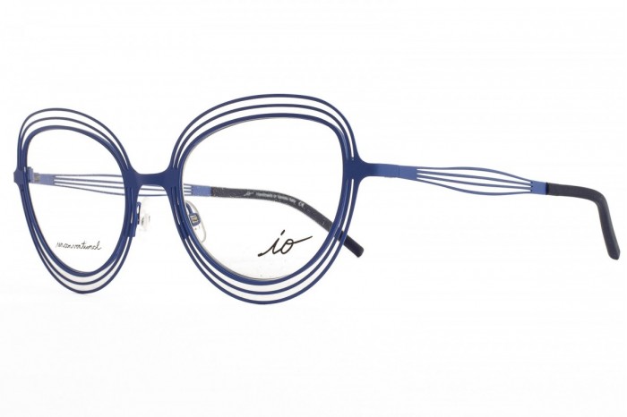 LIÒ Skelettbrille 1245 c03 Indigo iO Unkonventionell