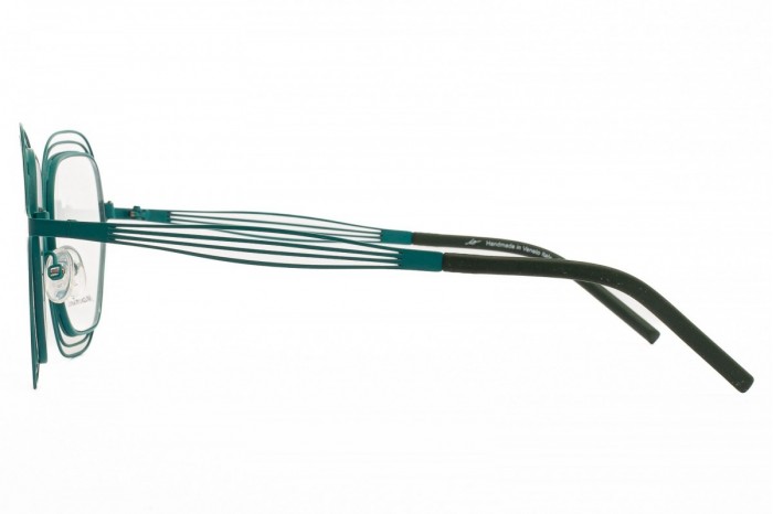 LIÒ Skeleton 1244 c03 Green iO Unkonventionelle Brille