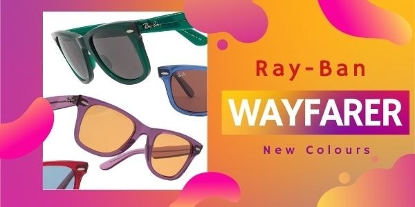 New Ray-Ban 2022 collection - Color-Block Capsule with lanyard