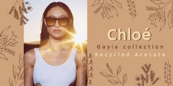 Recycelte Sonnenbrille von Chloè Gayia